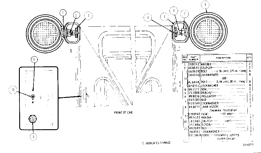 LIGHTING GP-CAB 6K1203 CAT