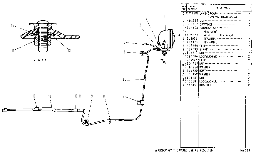LIGHTING GP-FRONT 3V4038 CAT