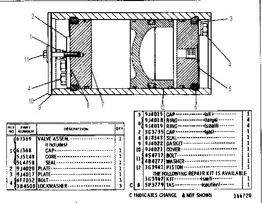 ACCUMULATOR GROUP 3G3964 CAT