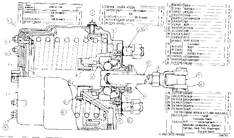ROTOCHAMBER ASSEMBLY 6D6806 CAT