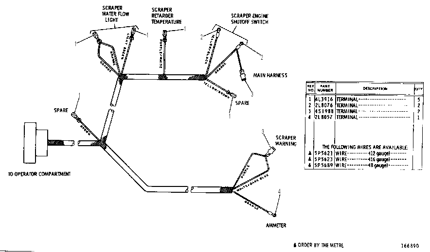 Жгут проводов 2G6721 CAT