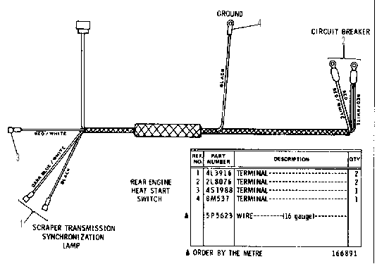Жгут проводов 2G6708 CAT