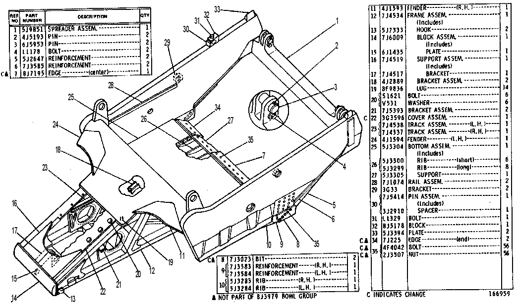 BOWL GP 8J3979 CAT
