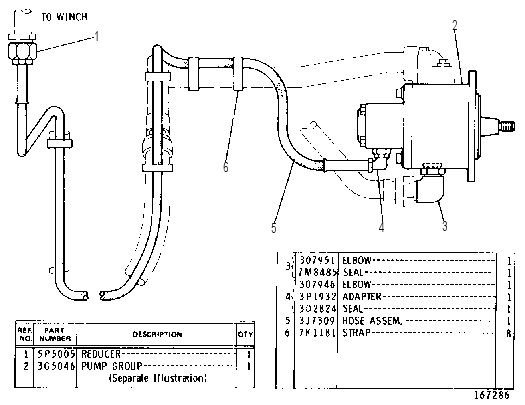 PUMP & LINES GP 5G1011 CAT