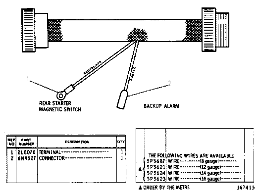 Жгут проводов 2G7203 CAT