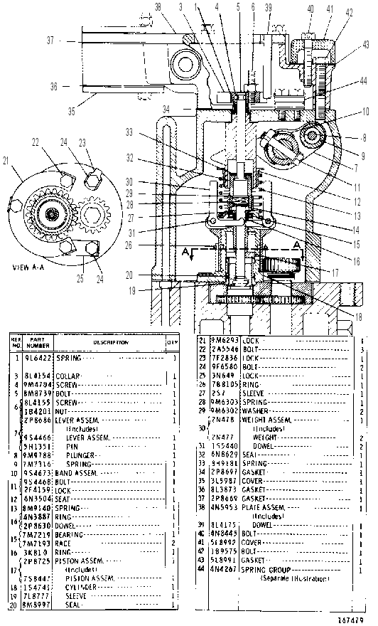 Регулятор оборотов 7N2233 CAT