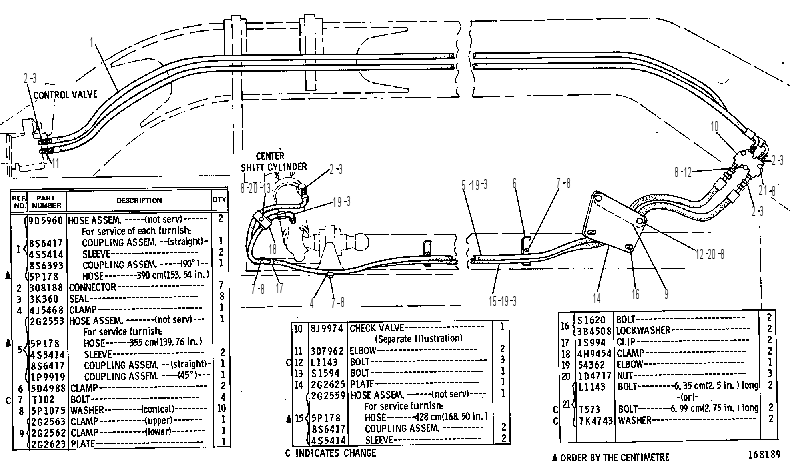 Трубопроводы гидравлические 2G3440 CAT