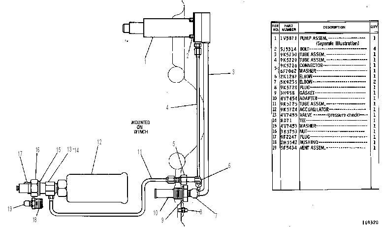 CONTROL AS-POWER 4V7459 CAT