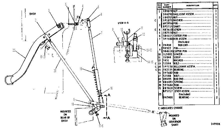 CONTROL GP-DECELERATOR 3P5608 CAT