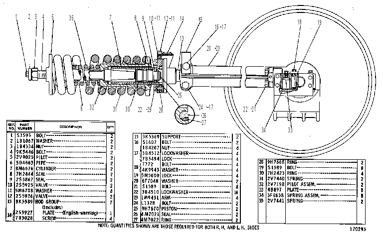 Направляющее колесо переднее 2V3857 CAT