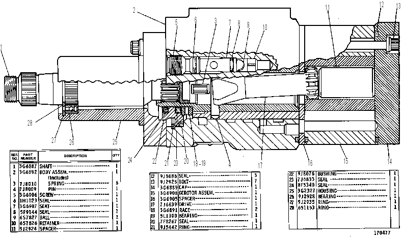 Насос дозирующий 3G3898 CAT