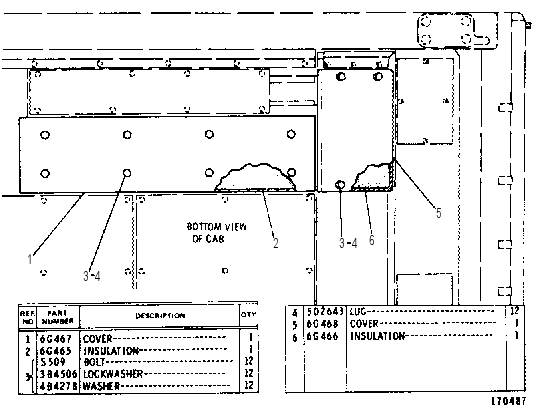 WEATHER INSULATION GROUP 6G1660 CAT