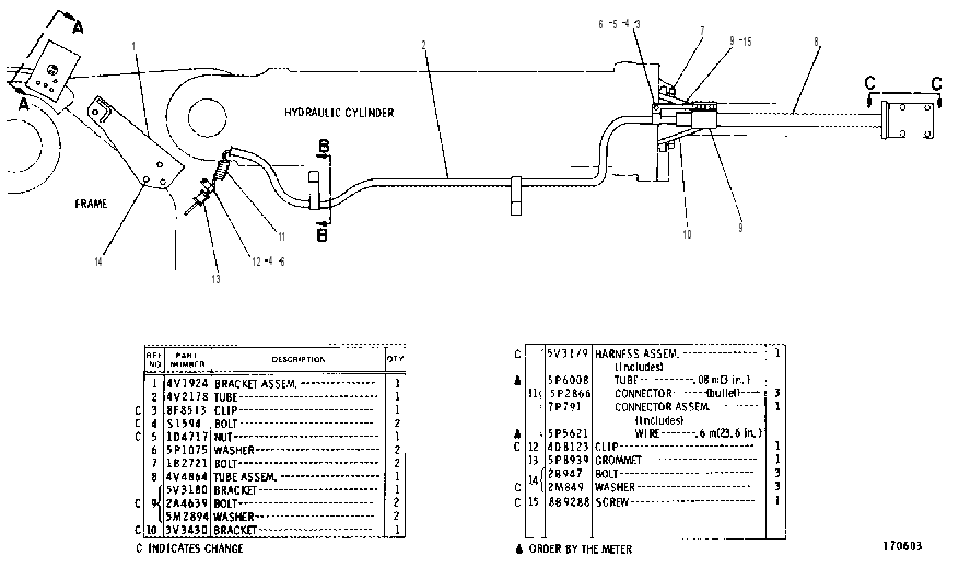 KICKOUT & POSITIONER GP-BUCKET 1V5919 CAT