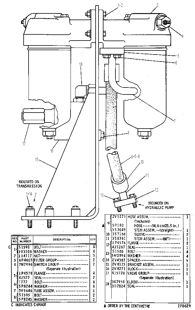 SUPPORT GP-VALVE & FILTER 2V2341 CAT