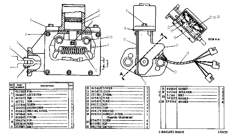 NEUTRALIZER GP-TRANSMISSION 4V0109 CAT
