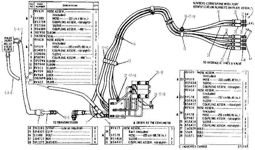 PILOT LINES GROUP 2V2359 CAT