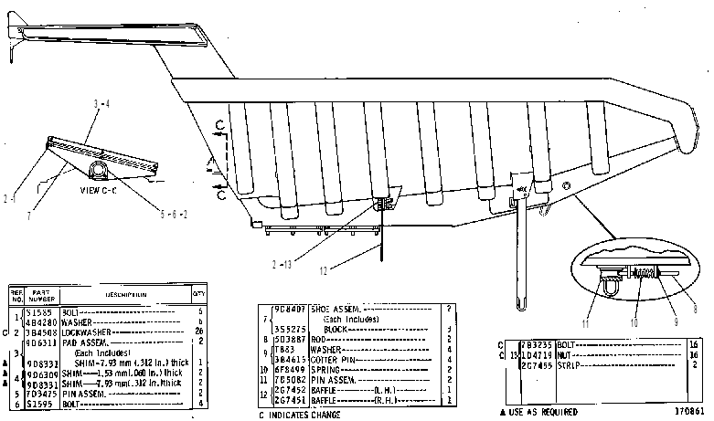 BODY GP-EXPORT 6G1560 CAT