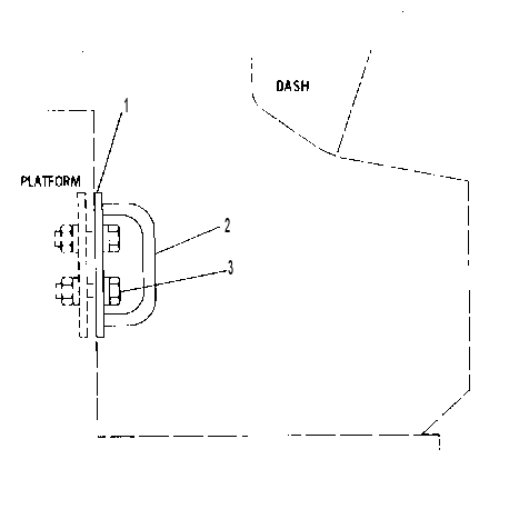 Поручень 4V0025 CAT