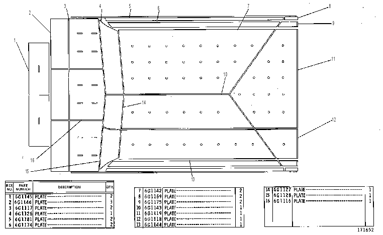 LINER GP-BODY 6G2060 CAT