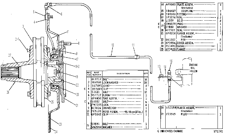 DRIVE GP-FLEXIBLE COUPLING 6P3984 CAT