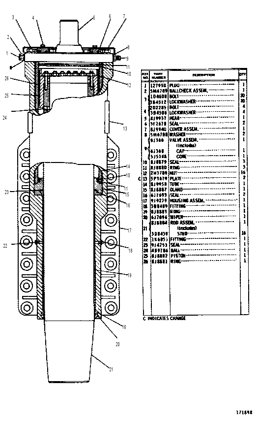 SUSPENSION GP 3G0683 CAT