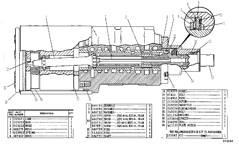 Насос дозирующий 6G3050 CAT
