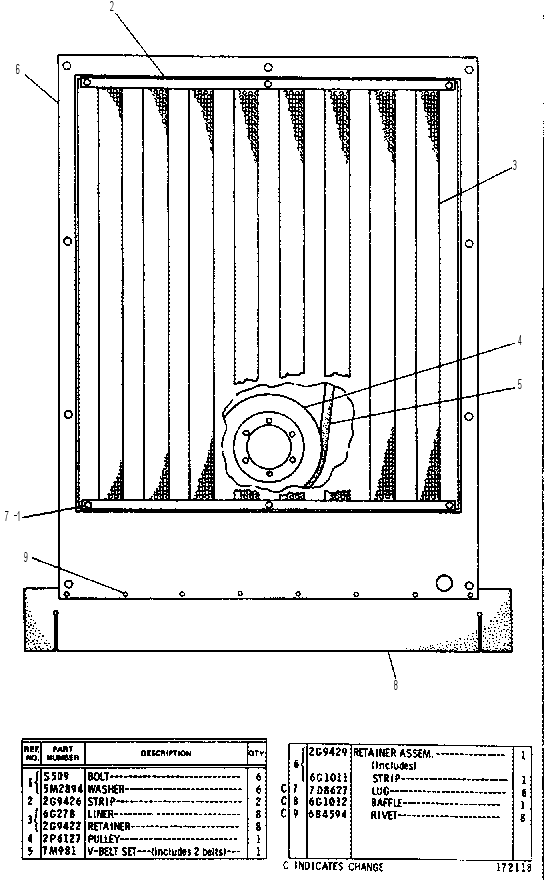 SOUND SUPPRESSION GROUP 2G9430 CAT
