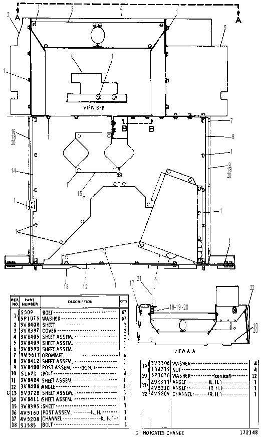 BAFFLE GP 3V7696 CAT