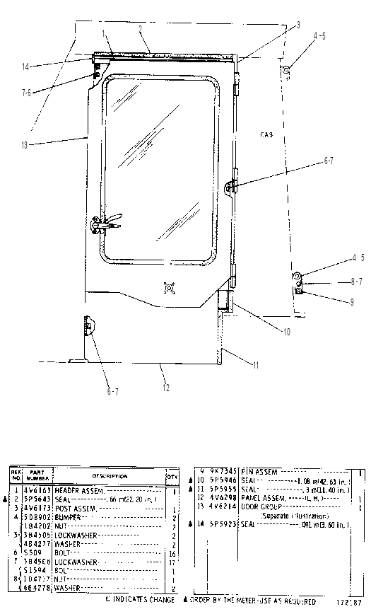 PANEL GP-LH 4V6219 CAT