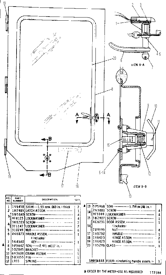 DOOR GP-LH 4V6214 CAT