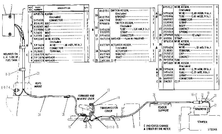 Сигнализация заднего хода 3V5772 CAT