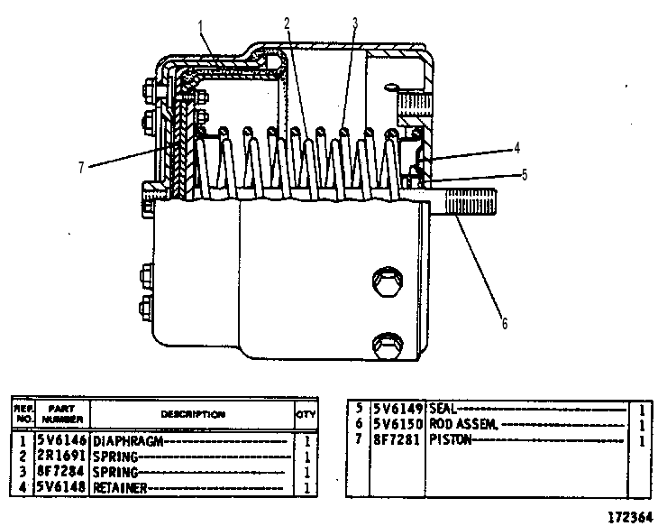 ROTOCHAMBER AS 4V6719 CAT