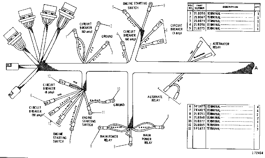 Жгут проводов 5V3833 CAT
