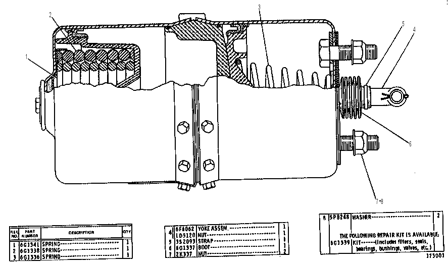 BRAKE ACTUATOR GROUP 9D8938 CAT