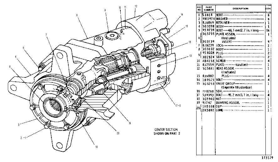 MOTOR GP-TRACK PISTON 3G7441 CAT