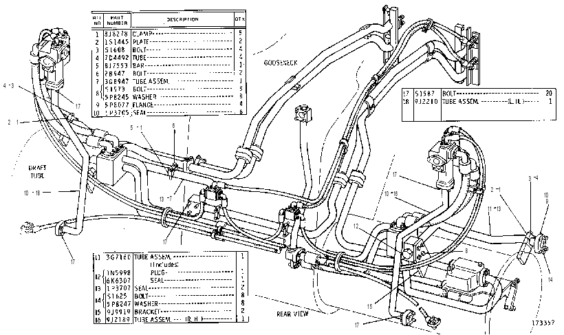 LINES GP-DRAFT FRAME 3G8955 CAT