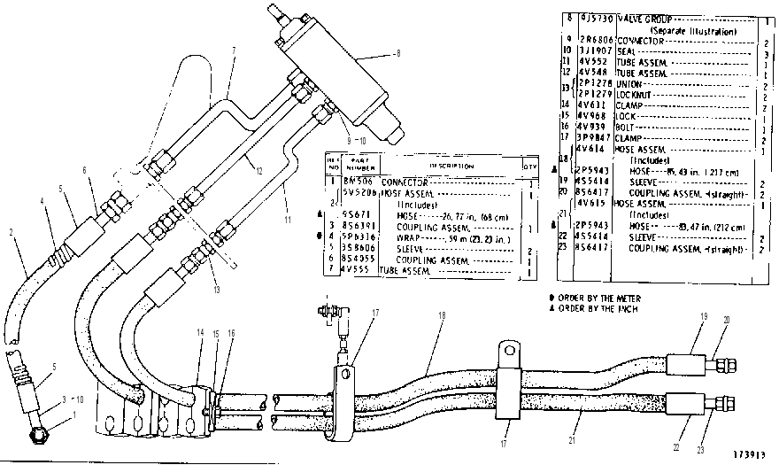 PILOT LINES 5V8449 CAT