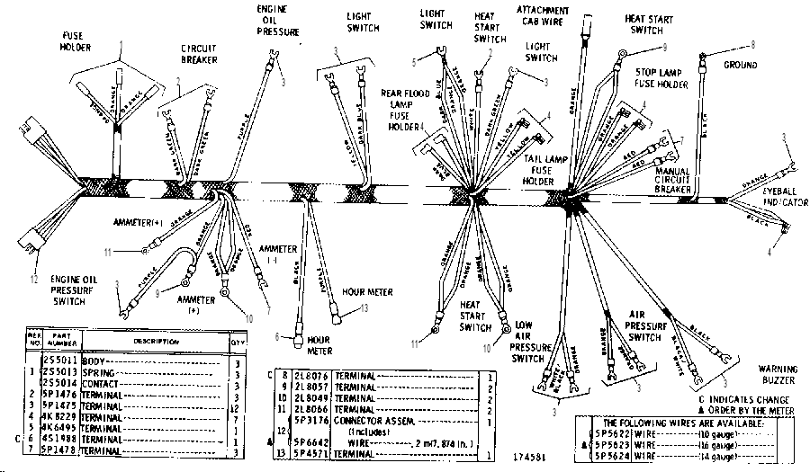 Жгут проводов 4V1219 CAT