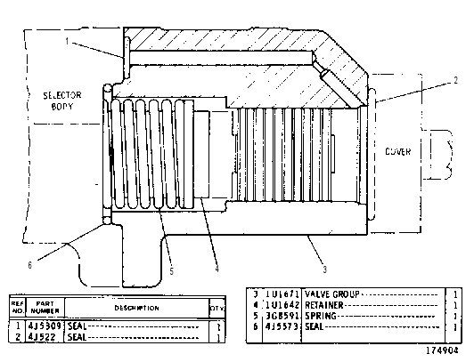 FIELD CONVERSION VALVE GROUP 1U1726 CAT