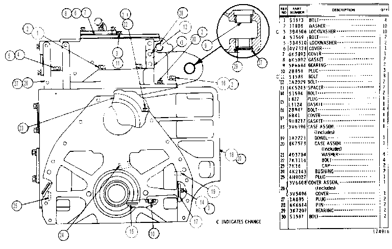 CASE GP-STEERING CLUTCH 3V3132 CAT