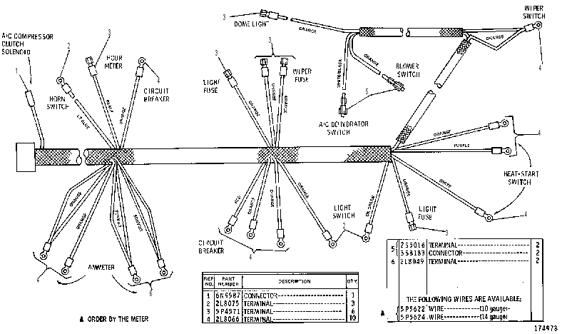 Жгут проводов 7G8613 CAT