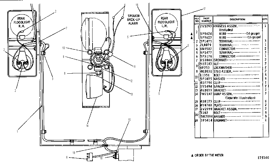 LIGHTING GP-STOP 7V5291 CAT