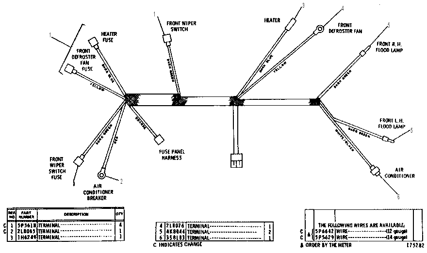 Жгут проводов 2V2414 CAT