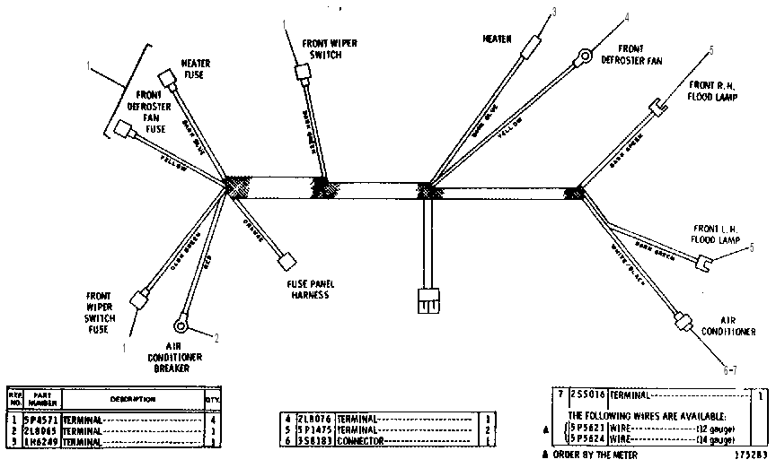 Жгут проводов кабины 5V8317 CAT