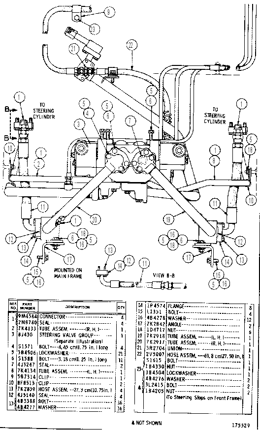 STEERING CONTROL 4V3459 CAT