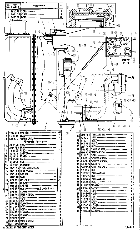 TANK & TILTER GP 9D6970 CAT