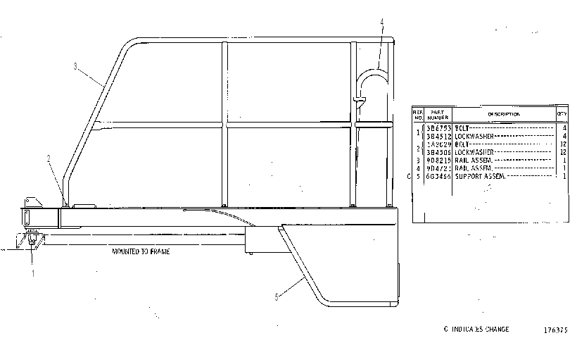 PLATFORM GP-RH 9D9000 CAT
