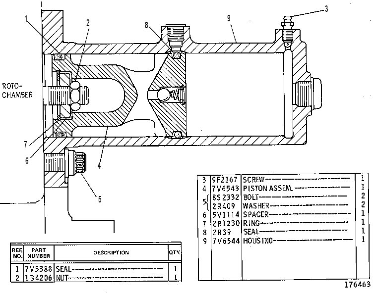 CYLINDER AS 7V5669 CAT