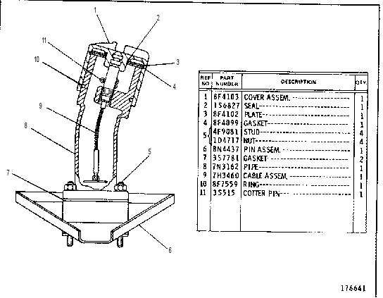 OIL FILLER GROUP 8N4337 CAT