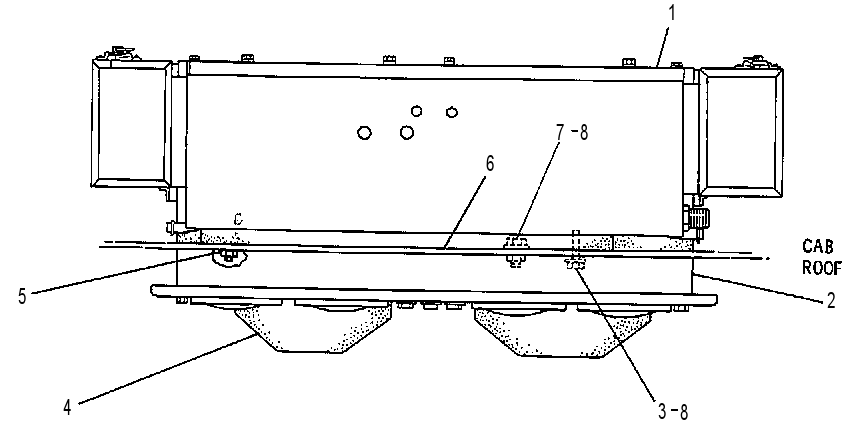 HEATER & MOUNTING GP 6G5665 CAT